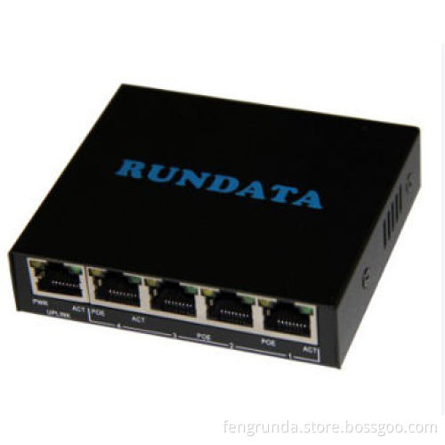 4- port PoE 10/100mbps and 1 uplink port with high quality and nice priceNew